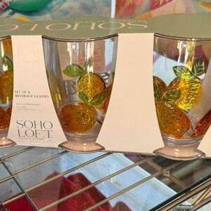 SOHO Lemon cup set NEW in box